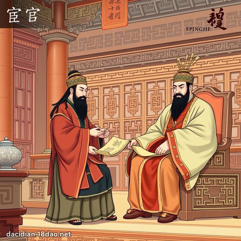 宦官 - 国语大辞典配图