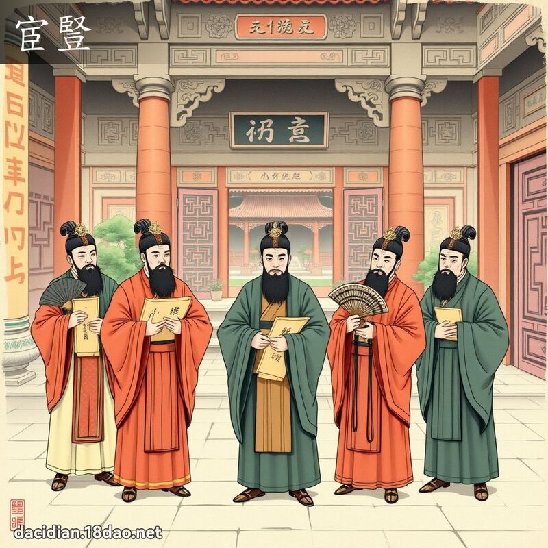 宦竖 - 国语大辞典配图