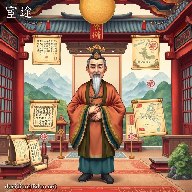 宦途 - 国语大辞典配图