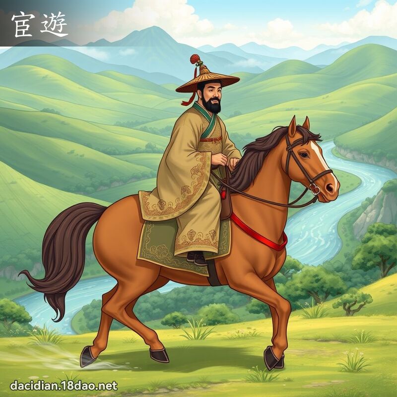 宦遊 - 國語大辭典配圖