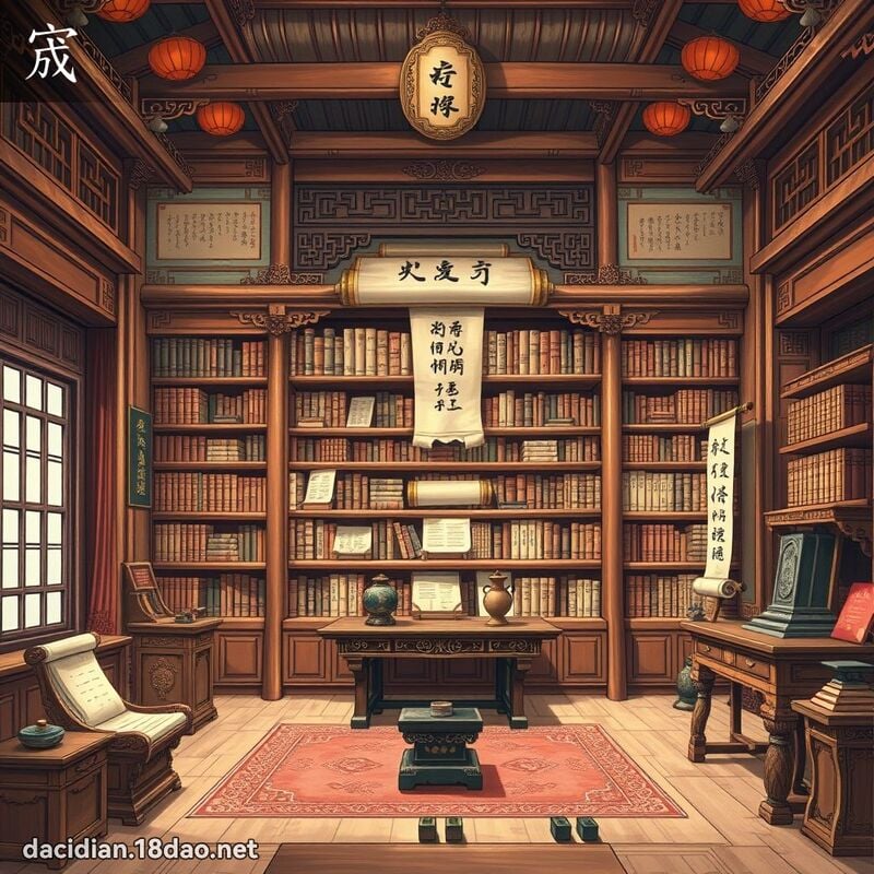 宬 - 国语大辞典配图
