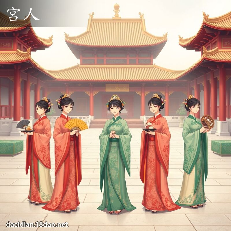 宫人 - 国语大辞典配图