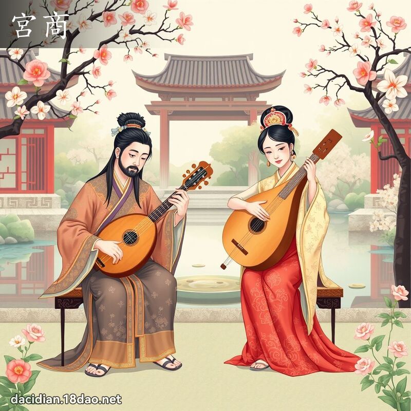 宮商 - 國語大辭典配圖