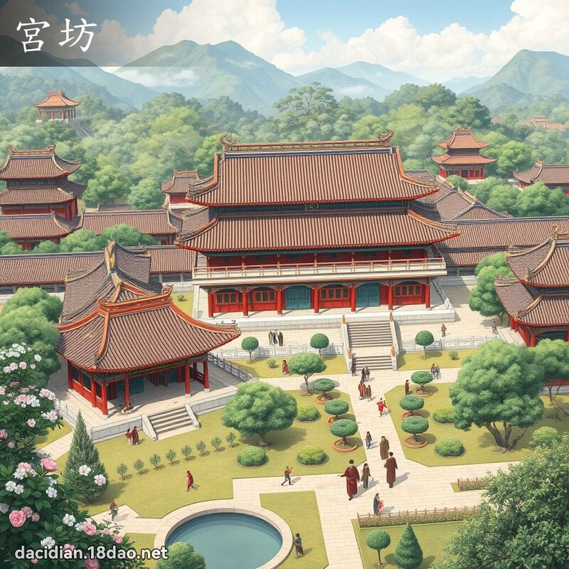 宫坊 - 国语大辞典配图