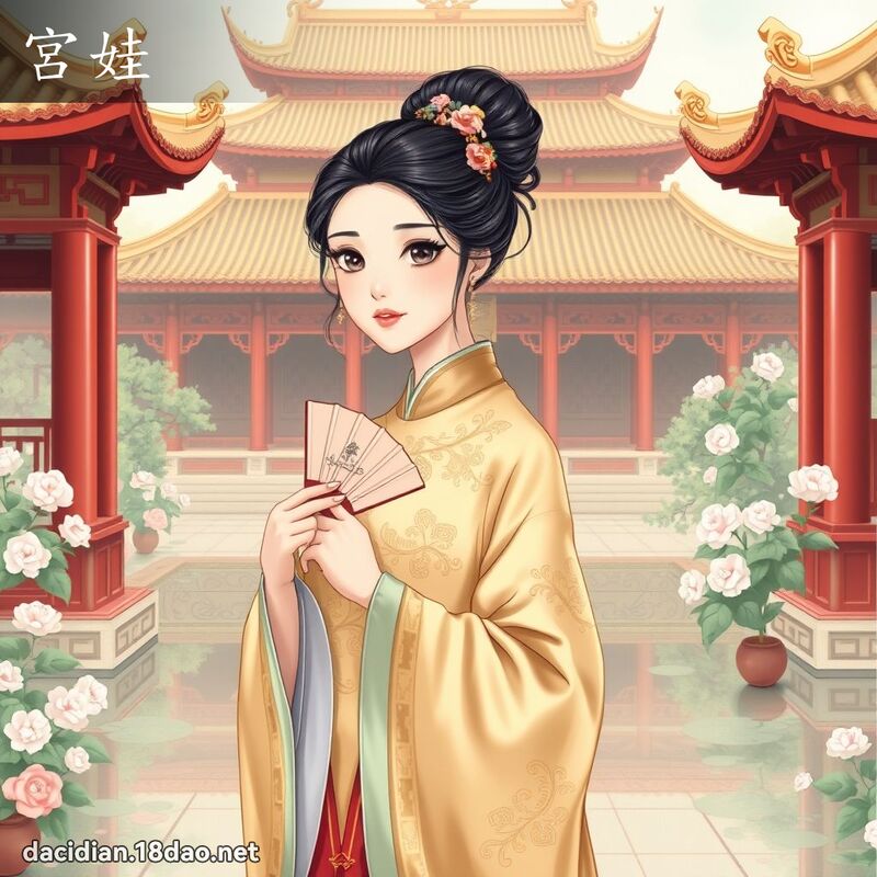 宮娃 - 國語大辭典配圖