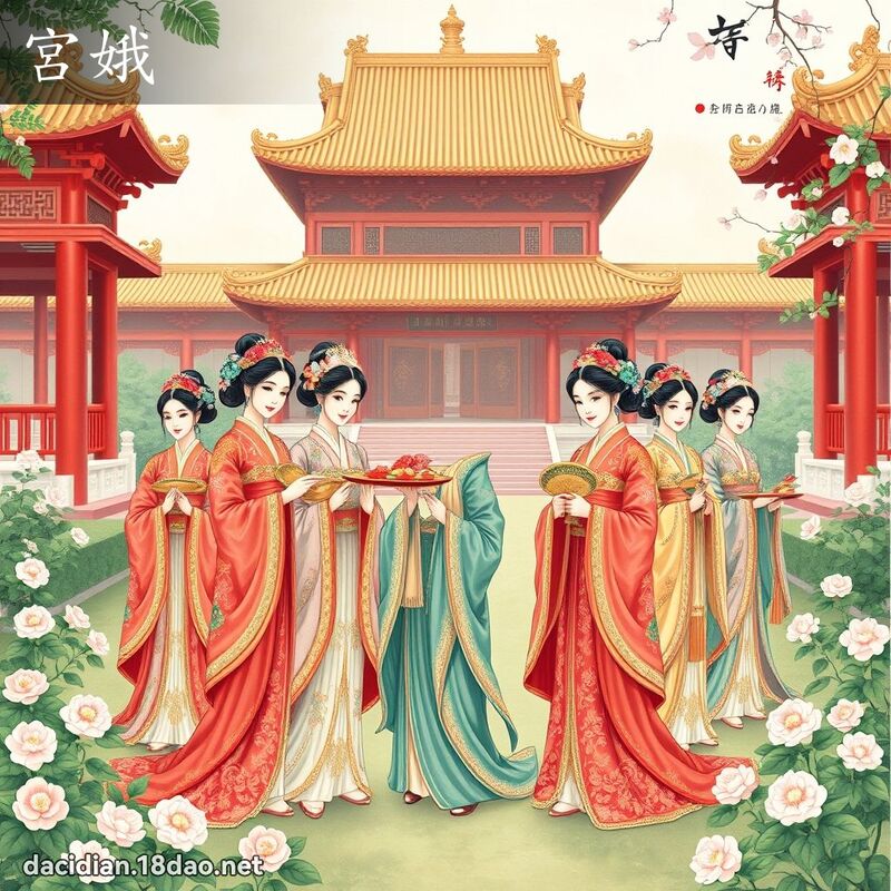 宫娥 - 国语大辞典配图