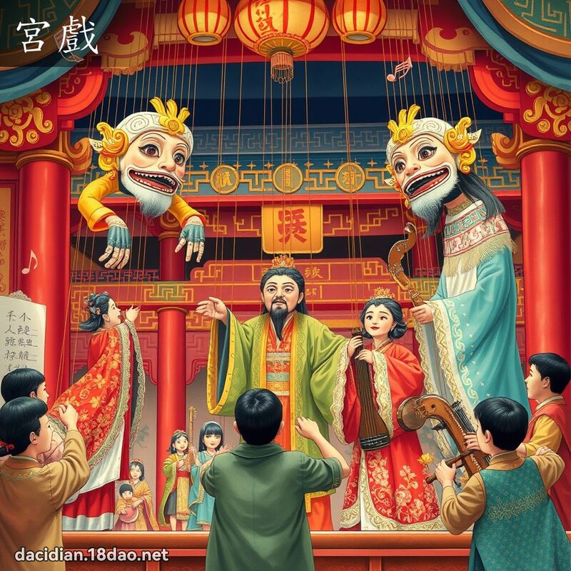 宮戲 - 國語大辭典配圖
