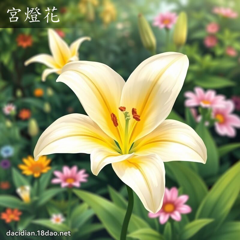 宮燈花 - 國語大辭典配圖