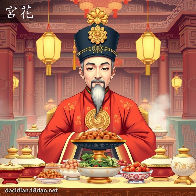 宮花 - 國語大辭典配圖