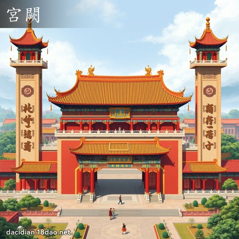 宫闕 - 国语大辞典配图
