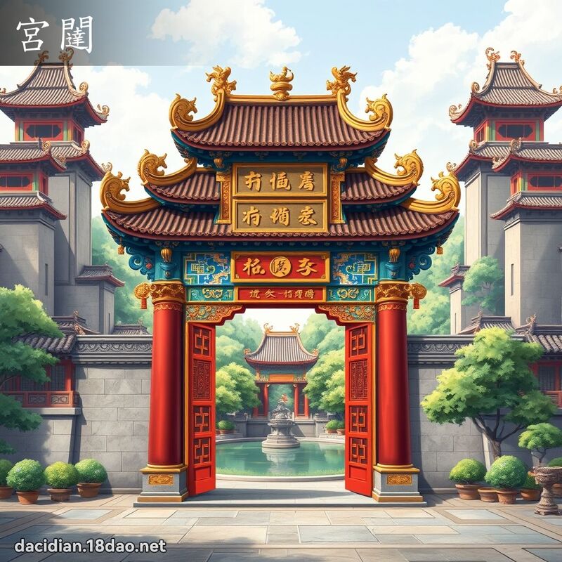 宫闥 - 国语大辞典配图