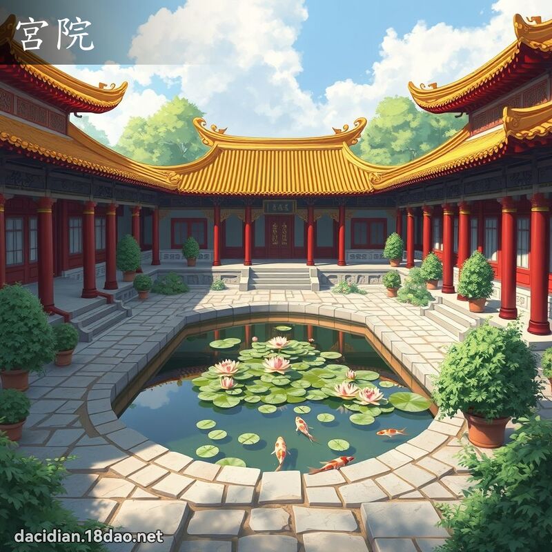 宮院 - 國語大辭典配圖