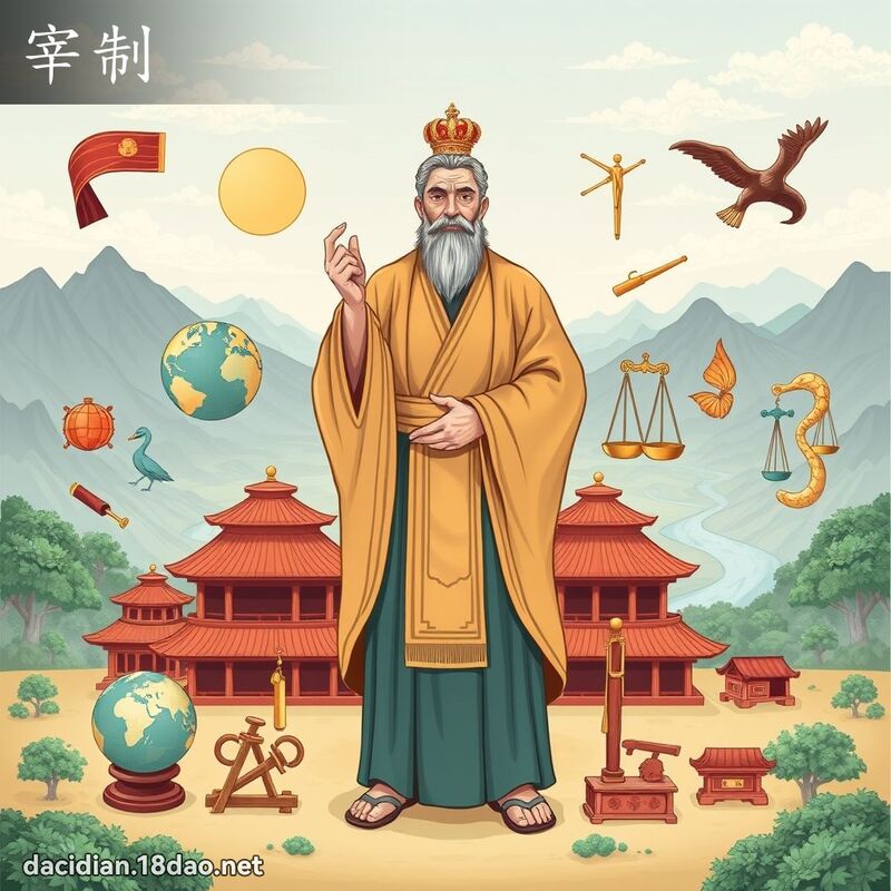 宰制 - 國語大辭典配圖