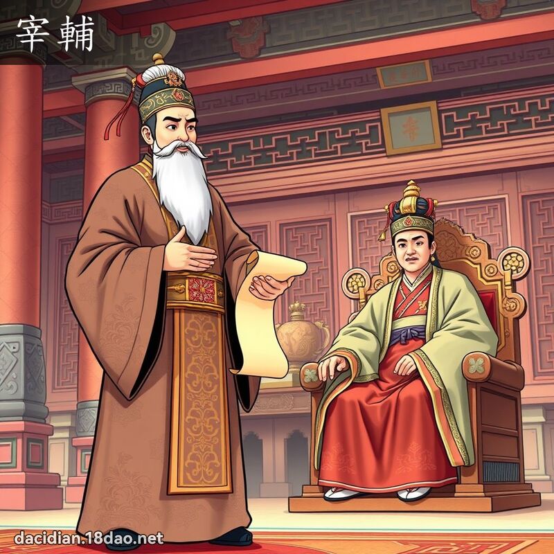 宰輔 - 國語大辭典配圖