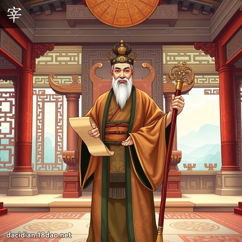 宰 - 國語大辭典配圖