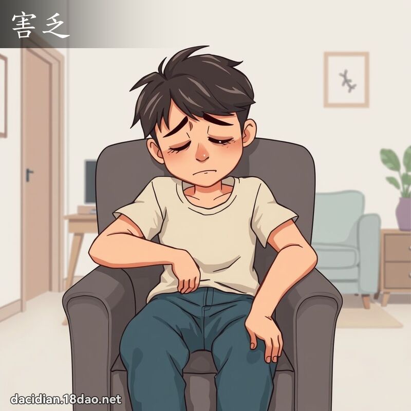 害乏 - 国语大辞典配图