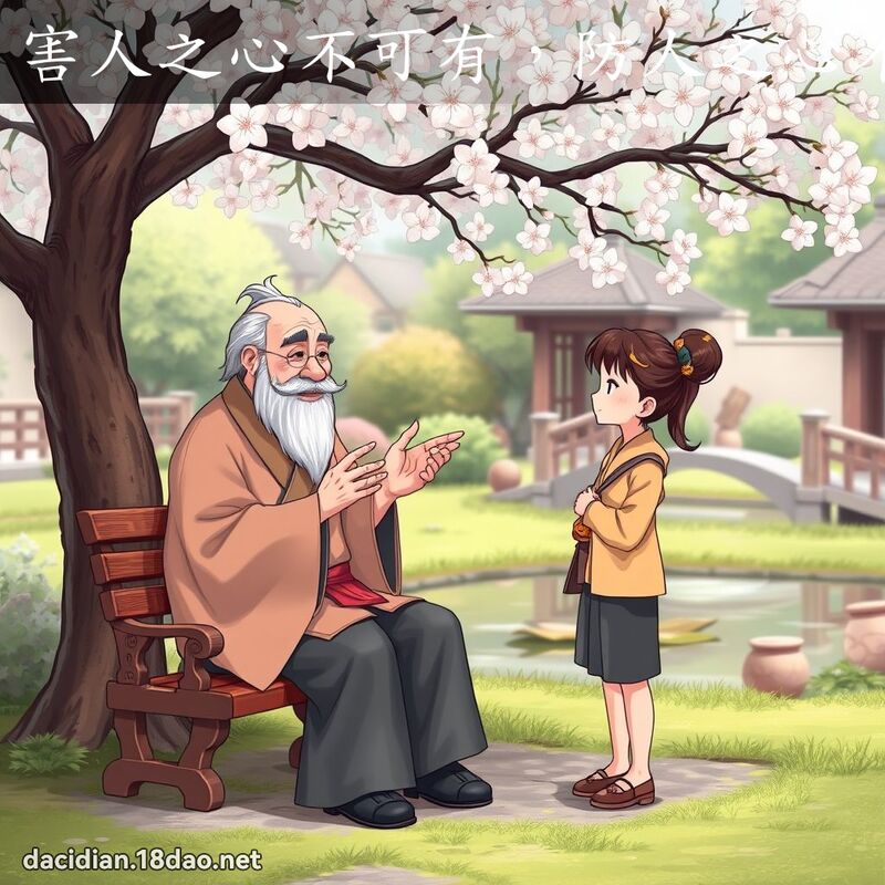害人之心不可有，防人之心不可无 - 国语大辞典配图