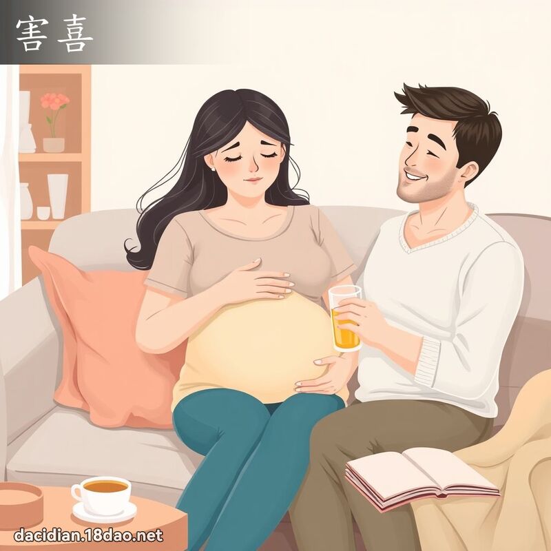 害喜 - 国语大辞典配图