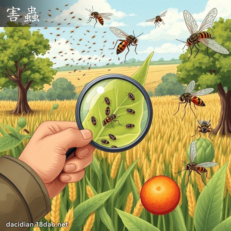 害虫 - 国语大辞典配图