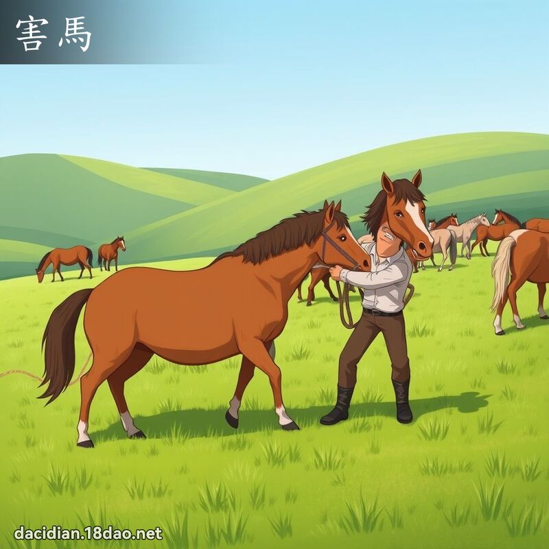 害马 - 国语大辞典配图