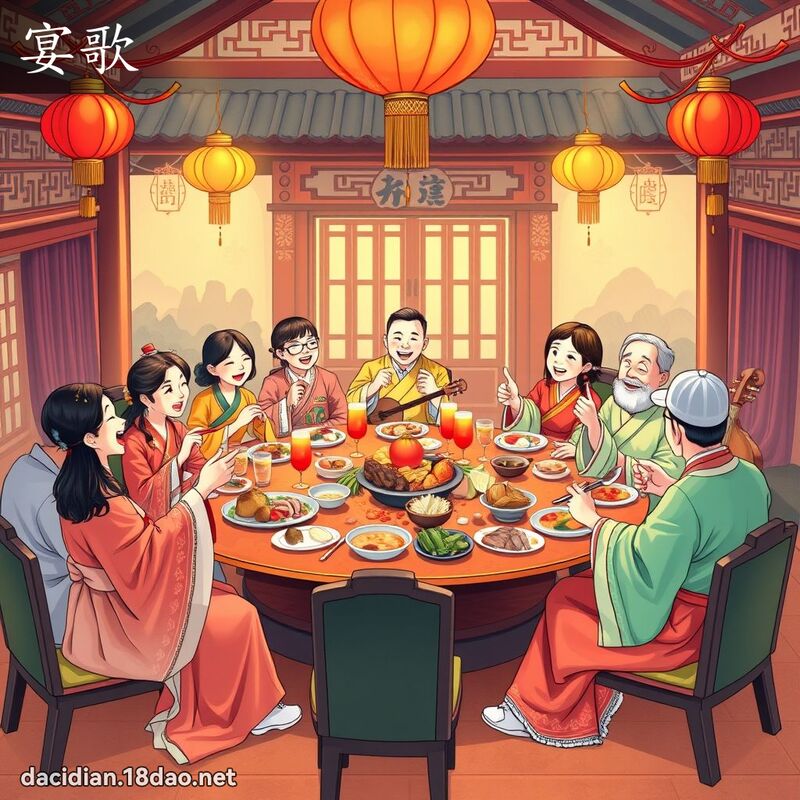 宴歌 - 國語大辭典配圖