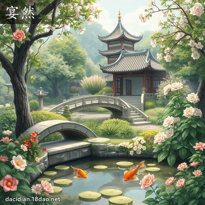 宴然 - 國語大辭典配圖