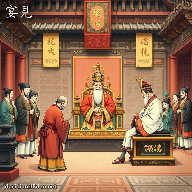 宴见 - 国语大辞典配图