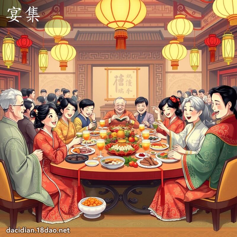 宴集 - 国语大辞典配图