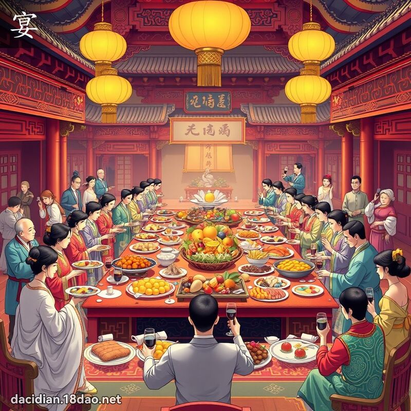 宴 - 国语大辞典配图