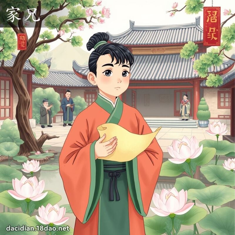 家兄 - 国语大辞典配图