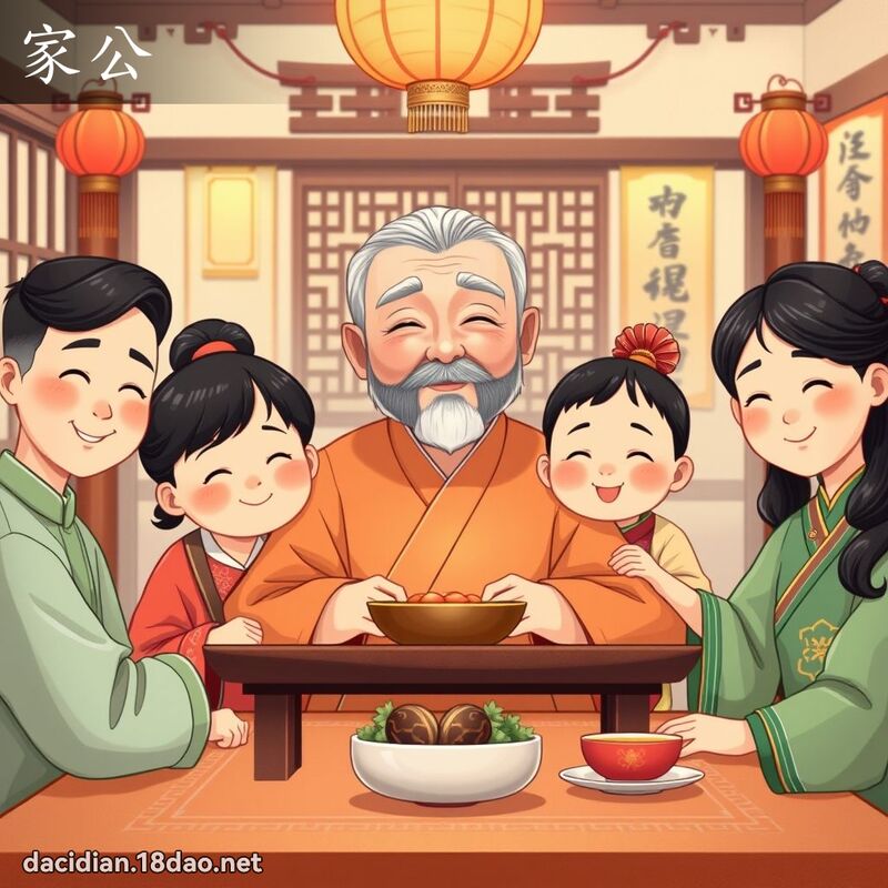 家公 - 国语大辞典配图