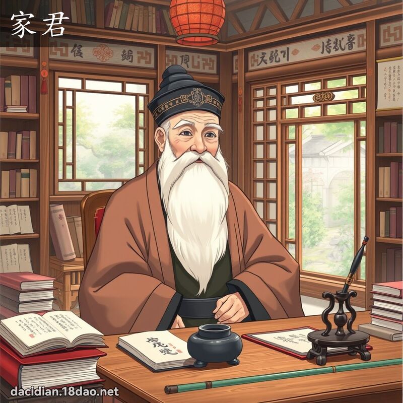 家君 - 国语大辞典配图