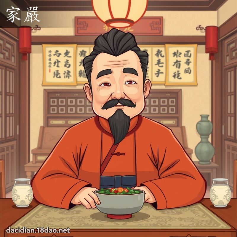 家严 - 国语大辞典配图