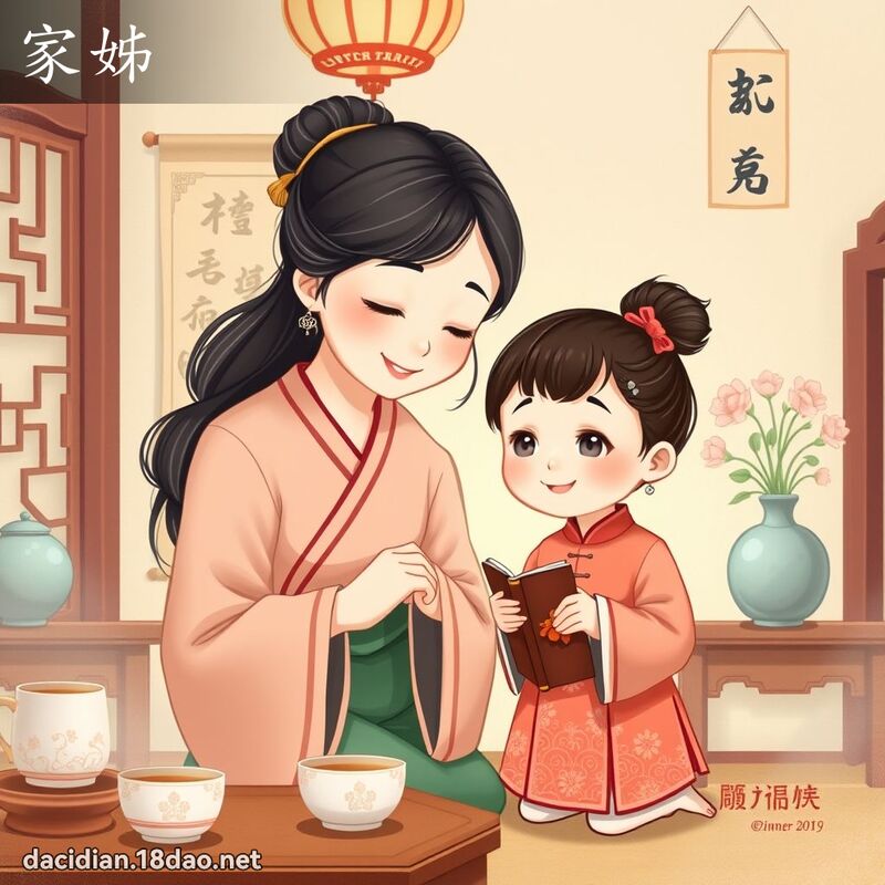 家姊 - 國語大辭典配圖