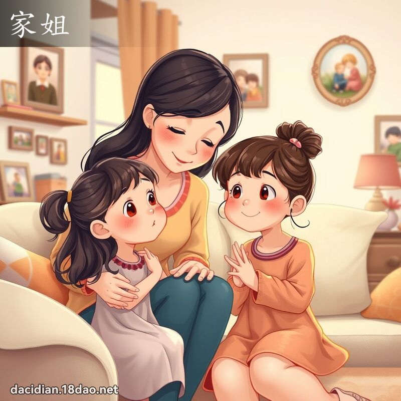 家姐 - 国语大辞典配图