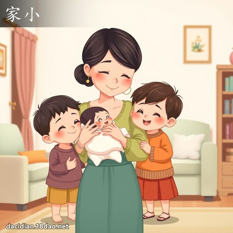 家小 - 国语大辞典配图