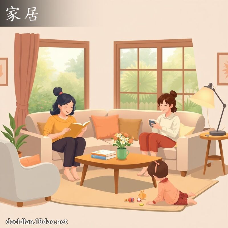 家居 - 國語大辭典配圖
