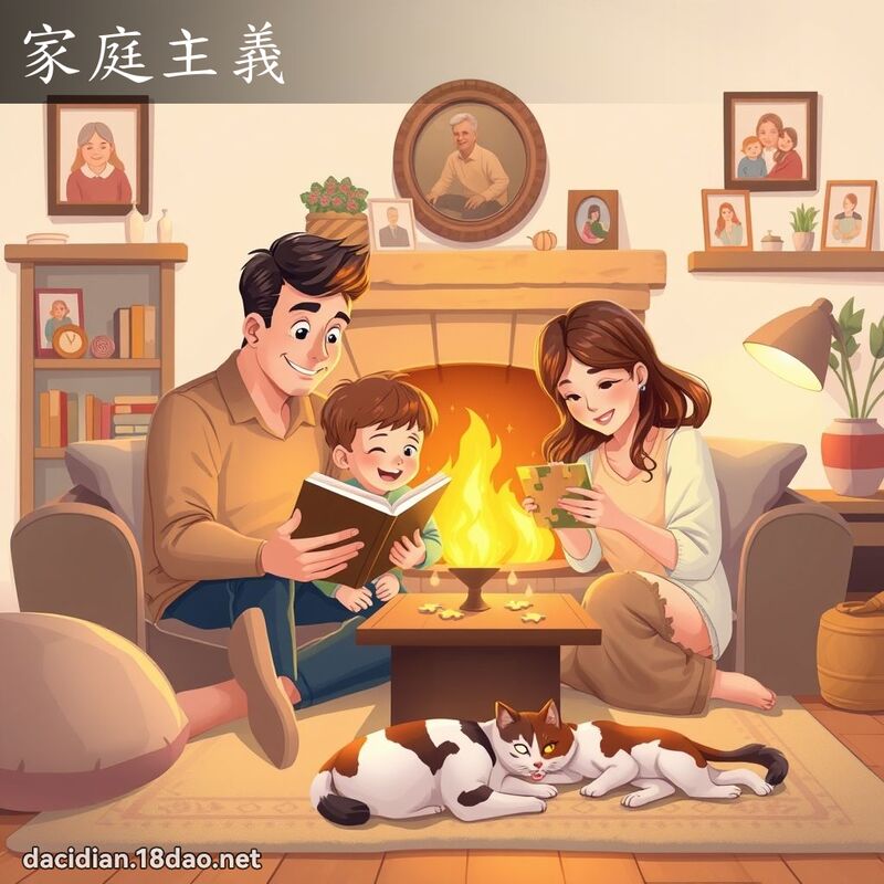 家庭主義 - 國語大辭典配圖