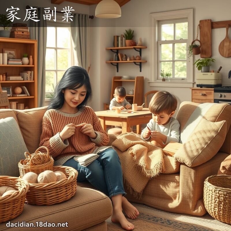 家庭副業 - 國語大辭典配圖