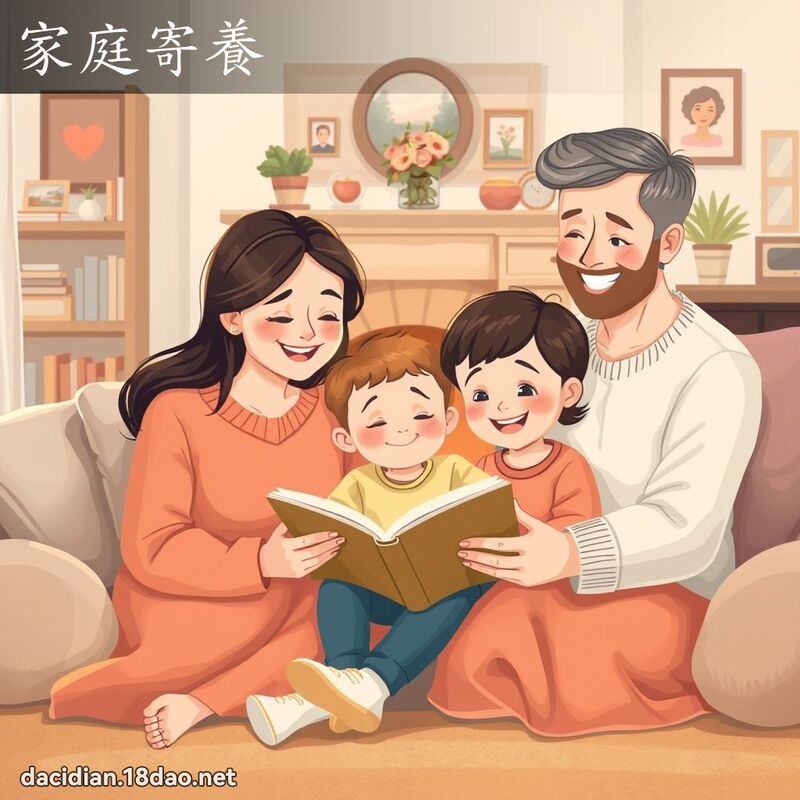 家庭寄養 - 國語大辭典配圖