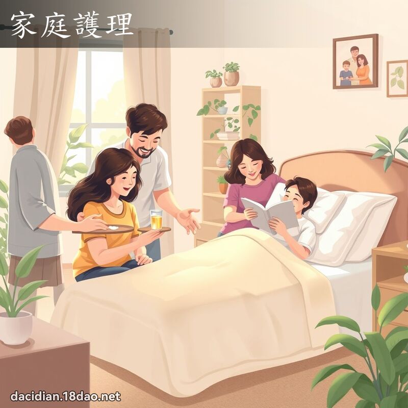 家庭護理 - 國語大辭典配圖