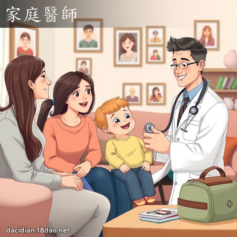 家庭醫師 - 國語大辭典配圖