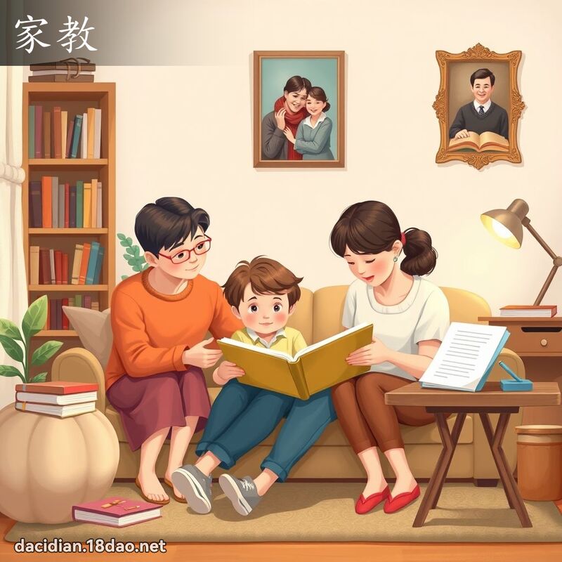 家教 - 国语大辞典配图