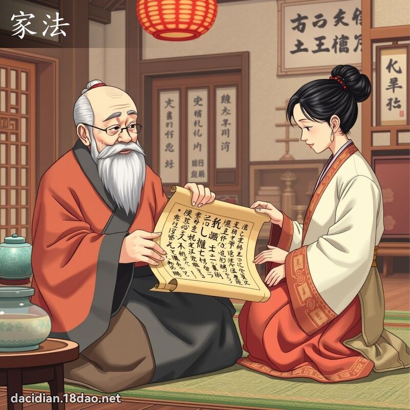 家法 - 國語大辭典配圖