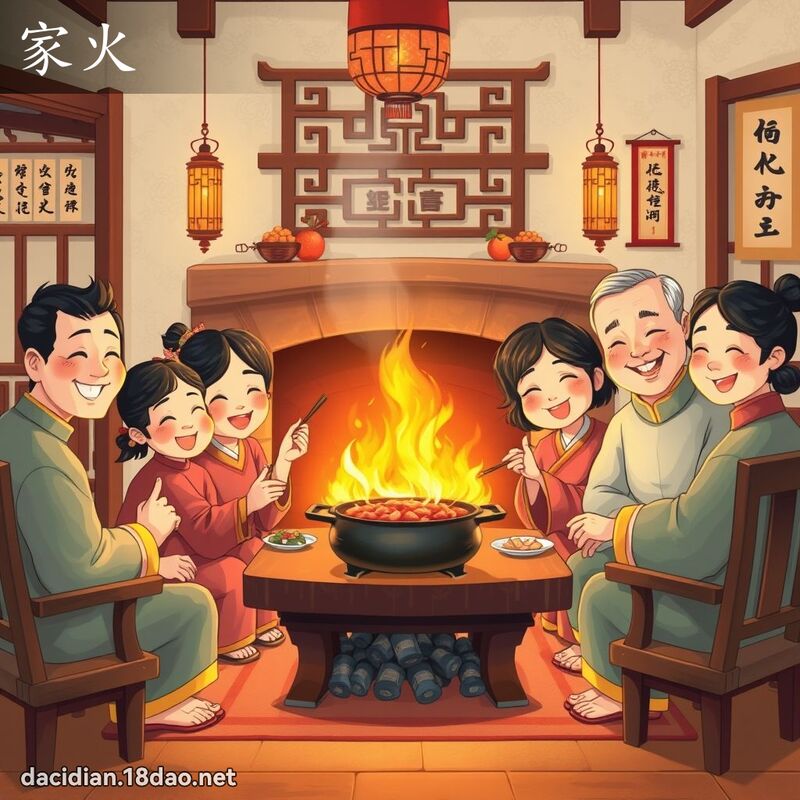 家火 - 國語大辭典配圖