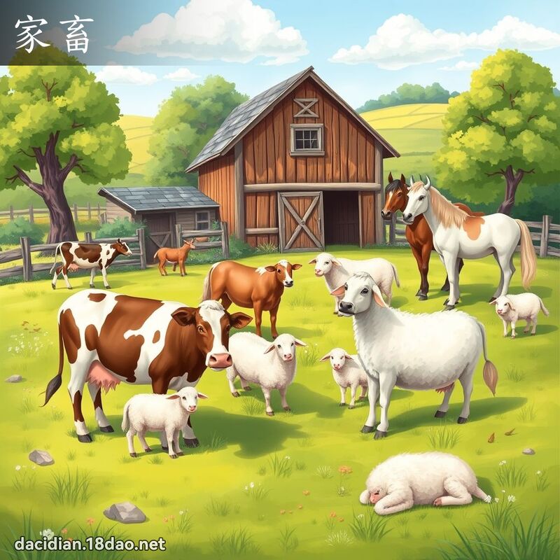 家畜 - 國語大辭典配圖