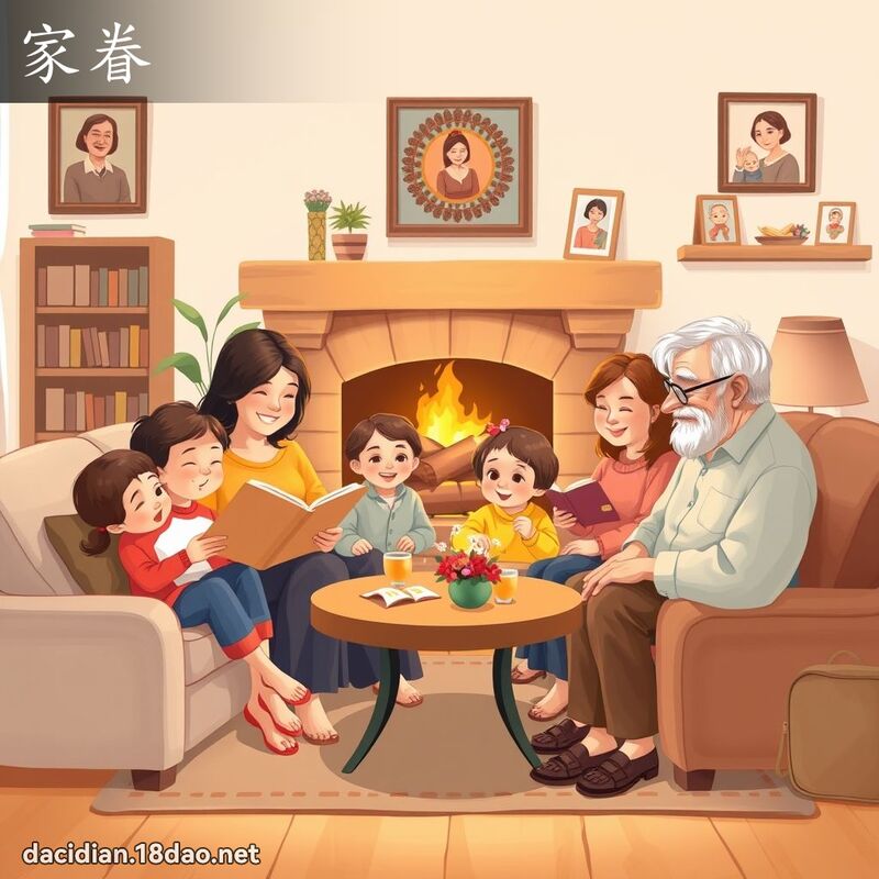 家眷 - 國語大辭典配圖
