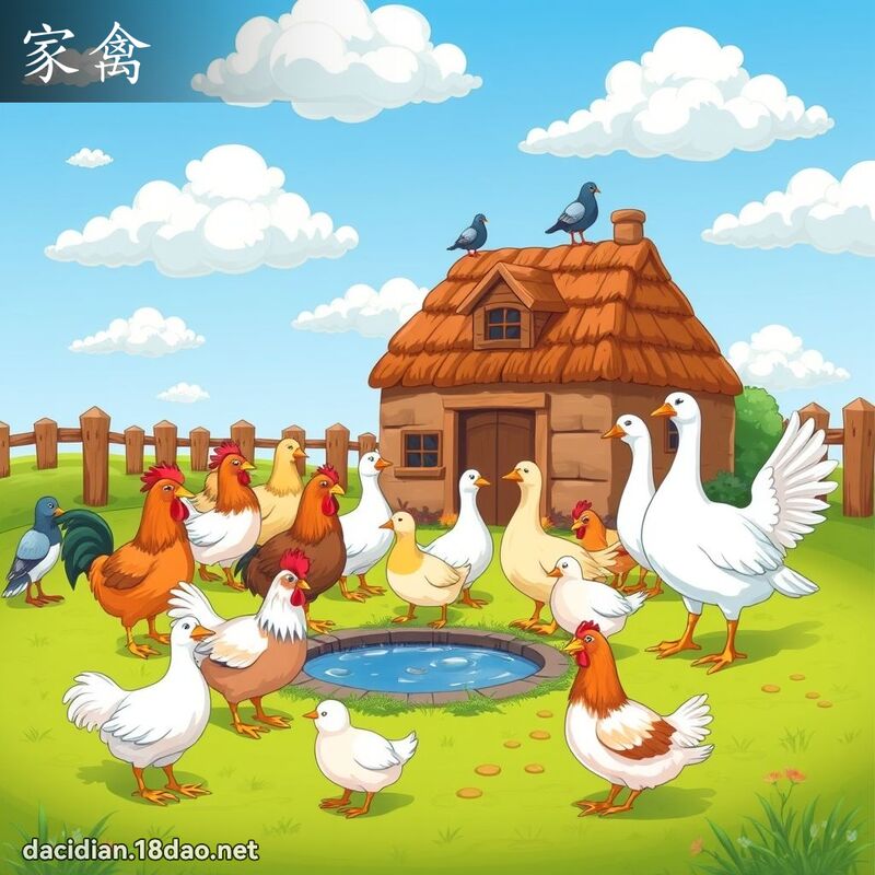 家禽 - 國語大辭典配圖