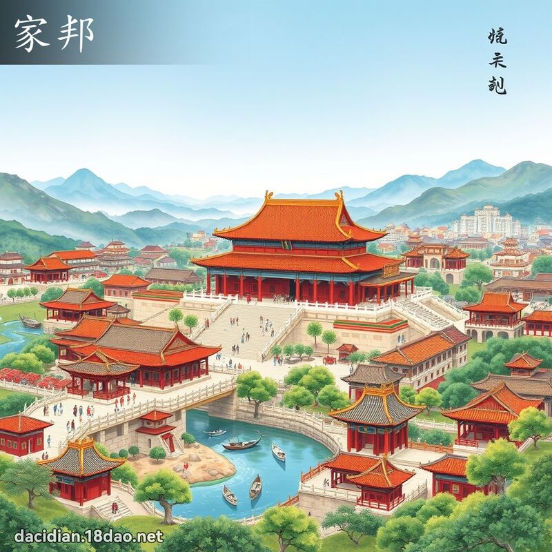 家邦 - 國語大辭典配圖