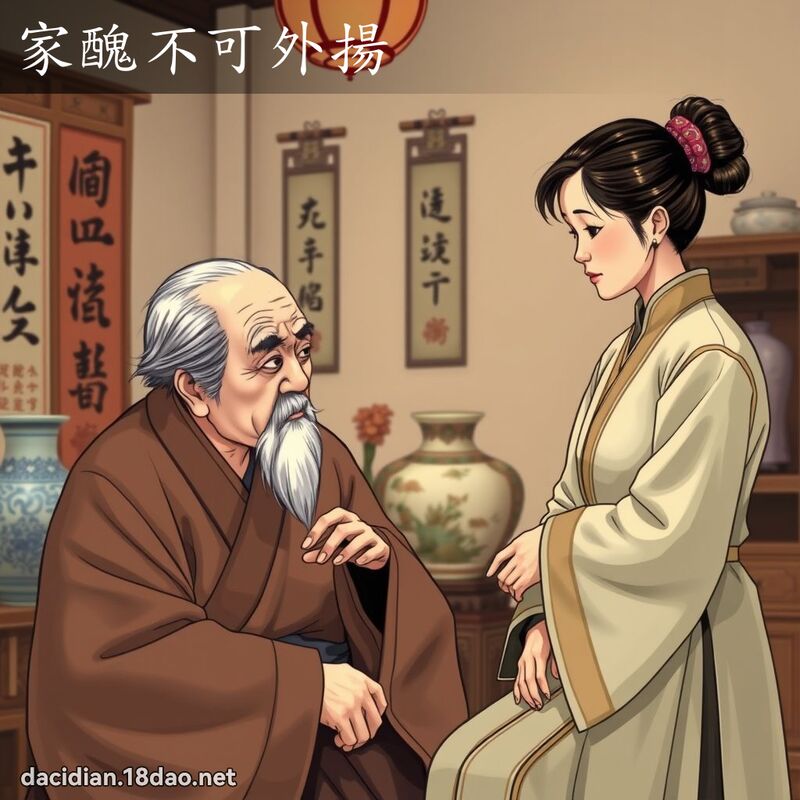 家醜不可外揚 - 國語大辭典配圖